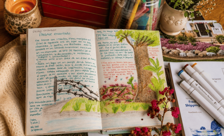 memoria de mi infancia escritas en papel, el tronco muerto